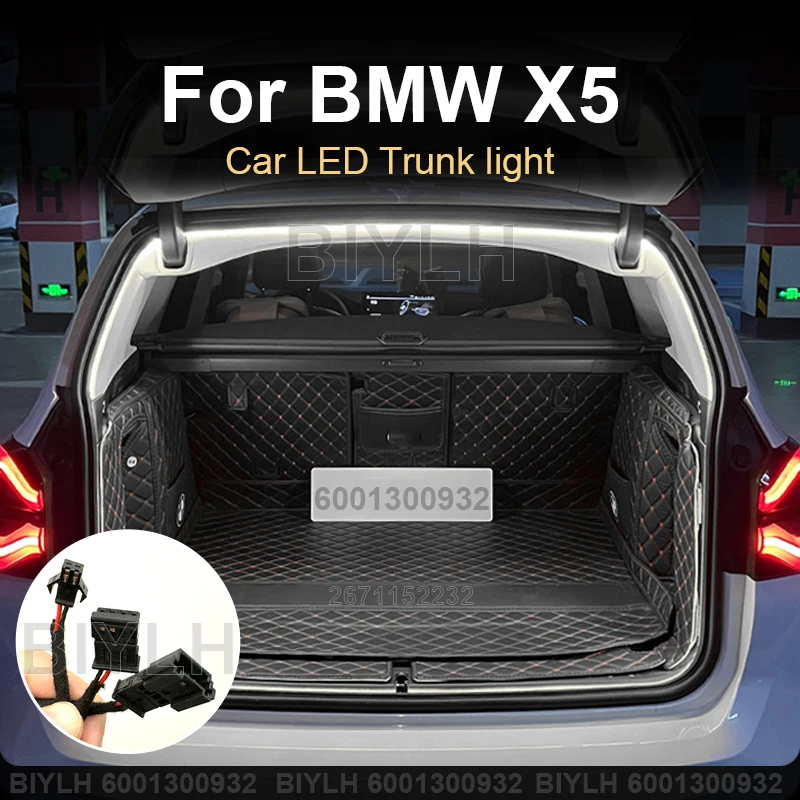 

For BMW X5 Car LED Trunk Light Customized Car Atmosphere Light Rear Brightening Lighting Strips Auto Interior Accessories