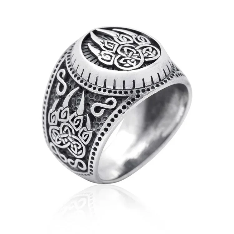 

2026 New Creative Viking Bear Paw Ring - Nordic Mythology Bear Claw Retro 925 Sterling Silver Ring