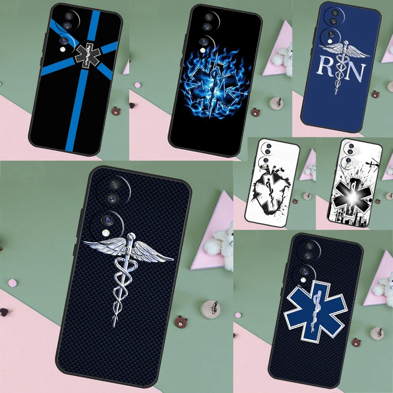 Star Of Life Phone Case For Honor 70 50 90 10 Lite X8 X9 X7 X6a X7a X8a X9a Magic 5 4 Lite Magic 5 Pro