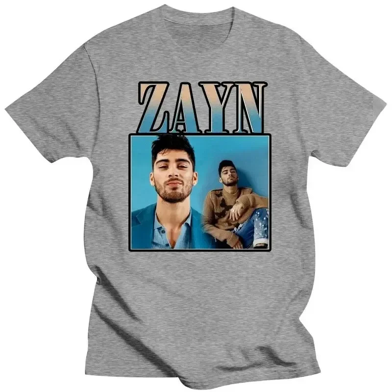 2024  Mens Clothing Tee Men'S T Shirt Hip Hop 100% Cotton Streetwear Tee Shirt Black Zayn Malik T Shirt Size S,M,L,XL,2XL,3XL