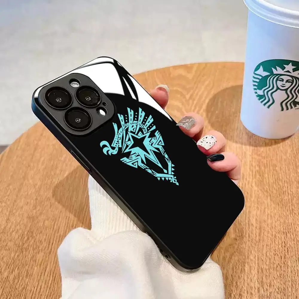 Mon-steres hunter hot game poster Phone Case For iPhone17 Air 16 e 15 14 13 12 11 Plus Mini Pro Max Glass Magnetic Case view 2