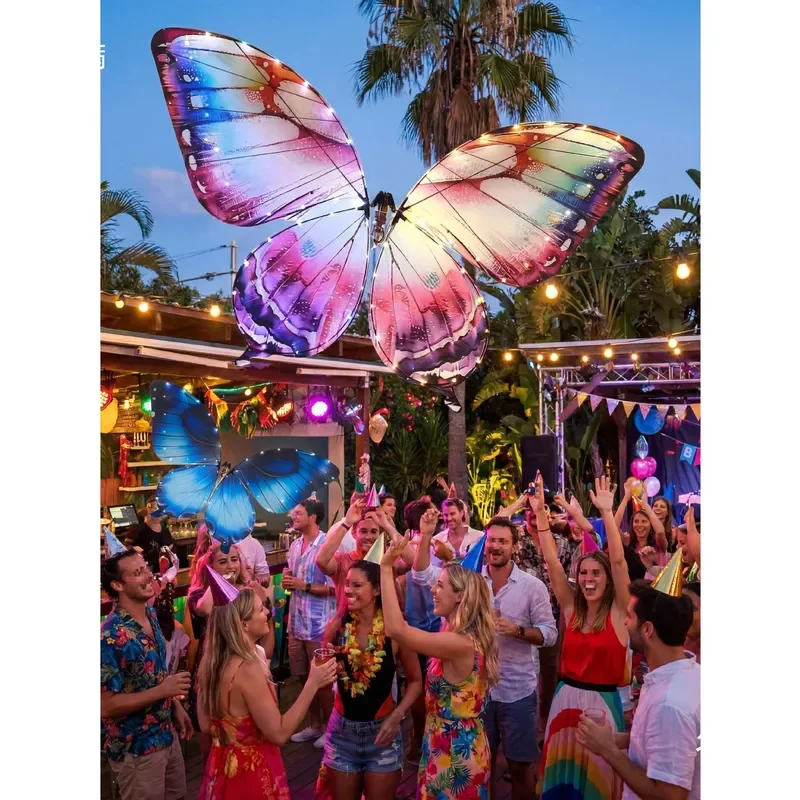Bionic Butterfly Drone Flapping Wing RC Aircraft Gravity Sensing Remote Control Toy for Wedding Party Decoration Atmosphere