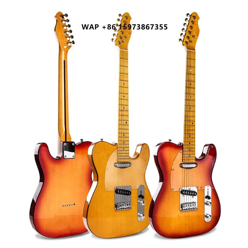 

Surpass Music Stage-Ready ST Electric Guitar with Integrated Effects and Rounded Fret Ends