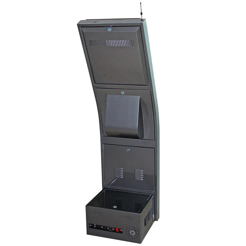 Electronic queue bank, queue management equipment, ticket booths for wireless queuing systems