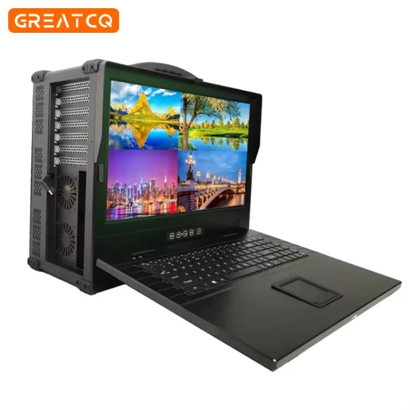 Industrial Portable RTX4080 I9/i5/i7 Extreme Rugged PC with Accessories Embedded Industrial Computer In-Stock