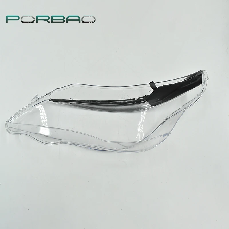 New Style Headlamp Glass Lens Cover Car Accessories Transparent Headlight Lampshade For BMW E60 E60LCI 2008 2009 2010