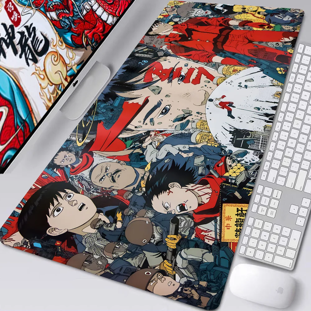 حصيرة أكيرا للرسوم المتحركة ، وسادة مكتبية مع وسادة ، ملحقات الألعاب ، وسادة رئيسية ، حصيرة بطانة لوحة المفاتيح ، XXL ، 1 ماوس