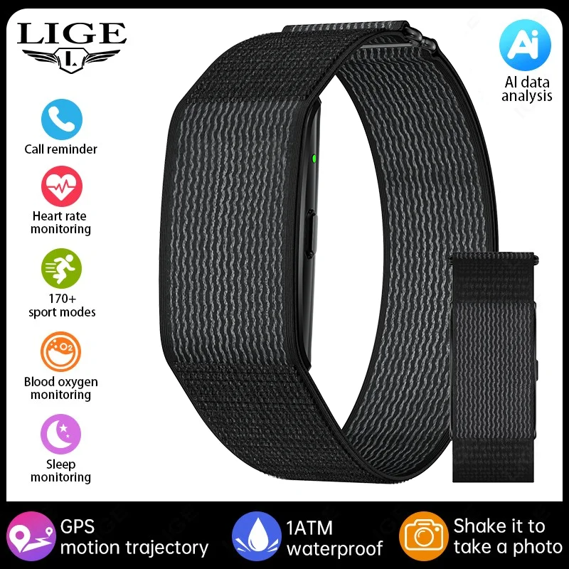 GPS No-Screen Fitness Bracelet 2026