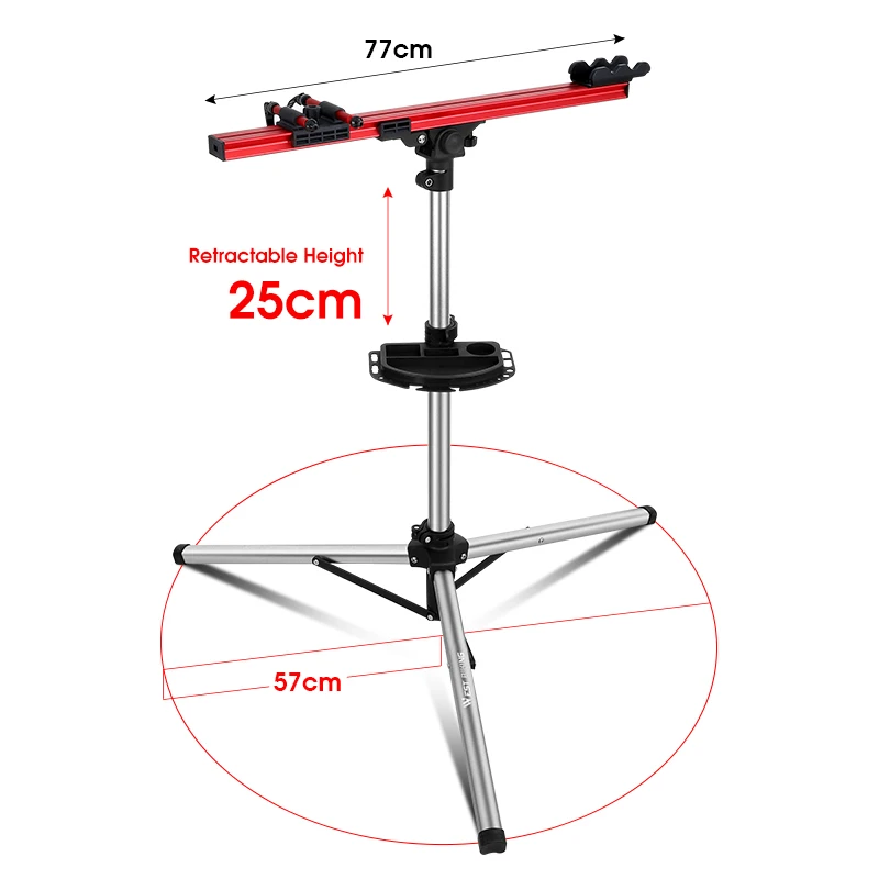 غرب ركوب الدراجات دراجة المهنية إصلاح حامل قابل للتعديل سبائك الألومنيوم أضعاف تخزين عرض موقف الطريق دراجة غسل الدراجة الرف
