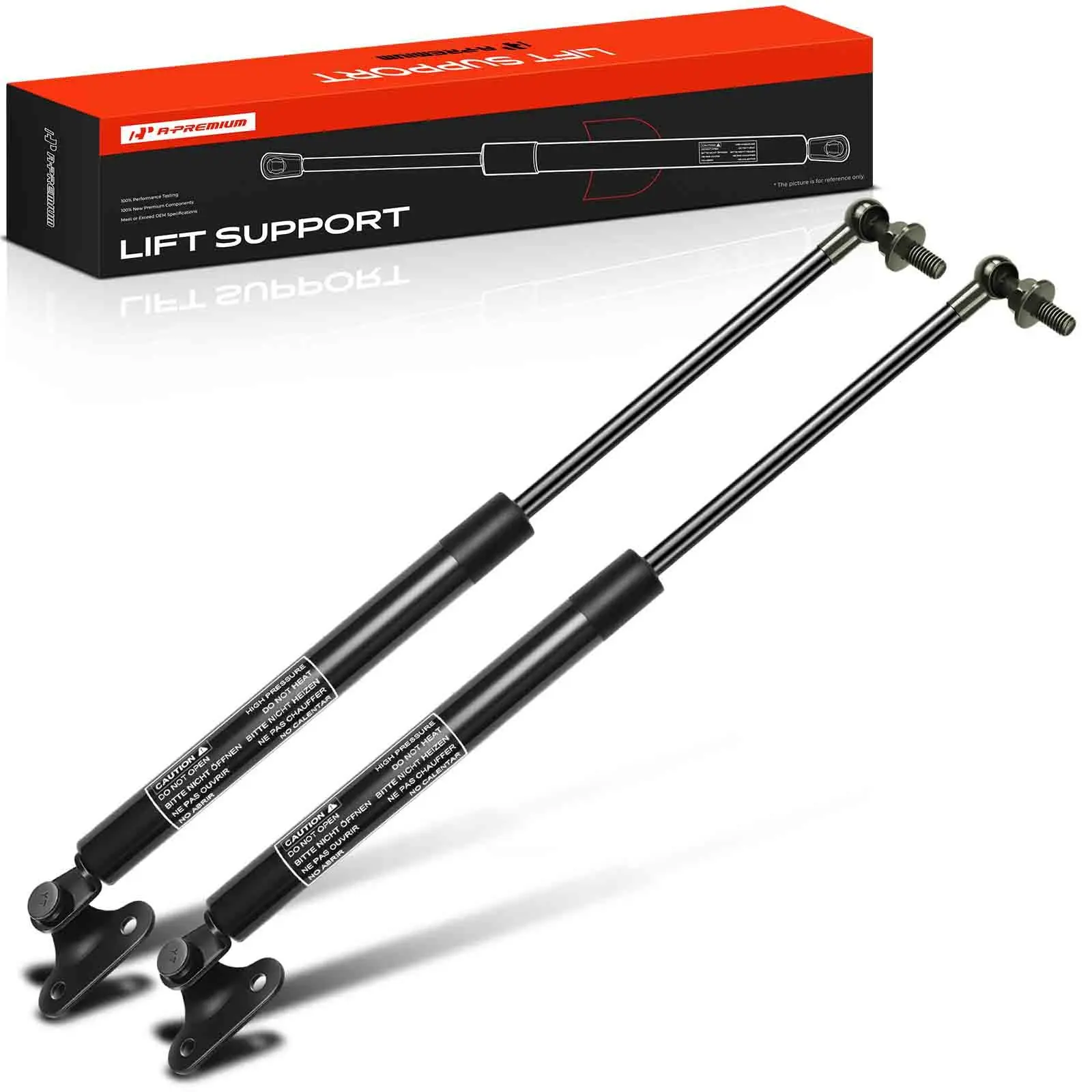 A-Premium 2Pcs Rear Tailgate Lift Supports Shocks Struts for Toyota Land Cruiser 1998-2007 Lexus LX470 1998-2007 LX570 2008-2009