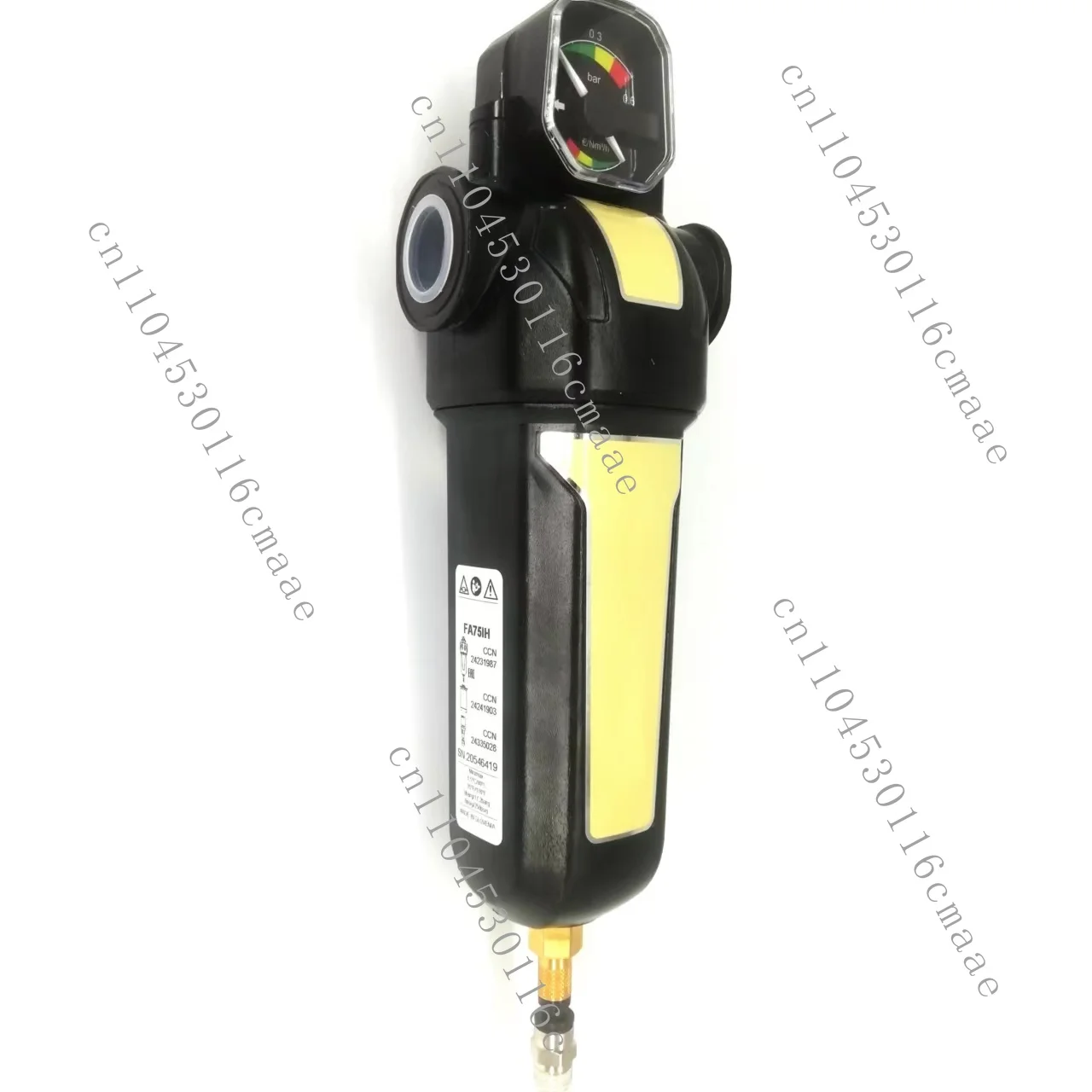 Screw Air Compressor Parts Automatic Drain Valve 24335028 Automatic Internal Drain Drain Device
