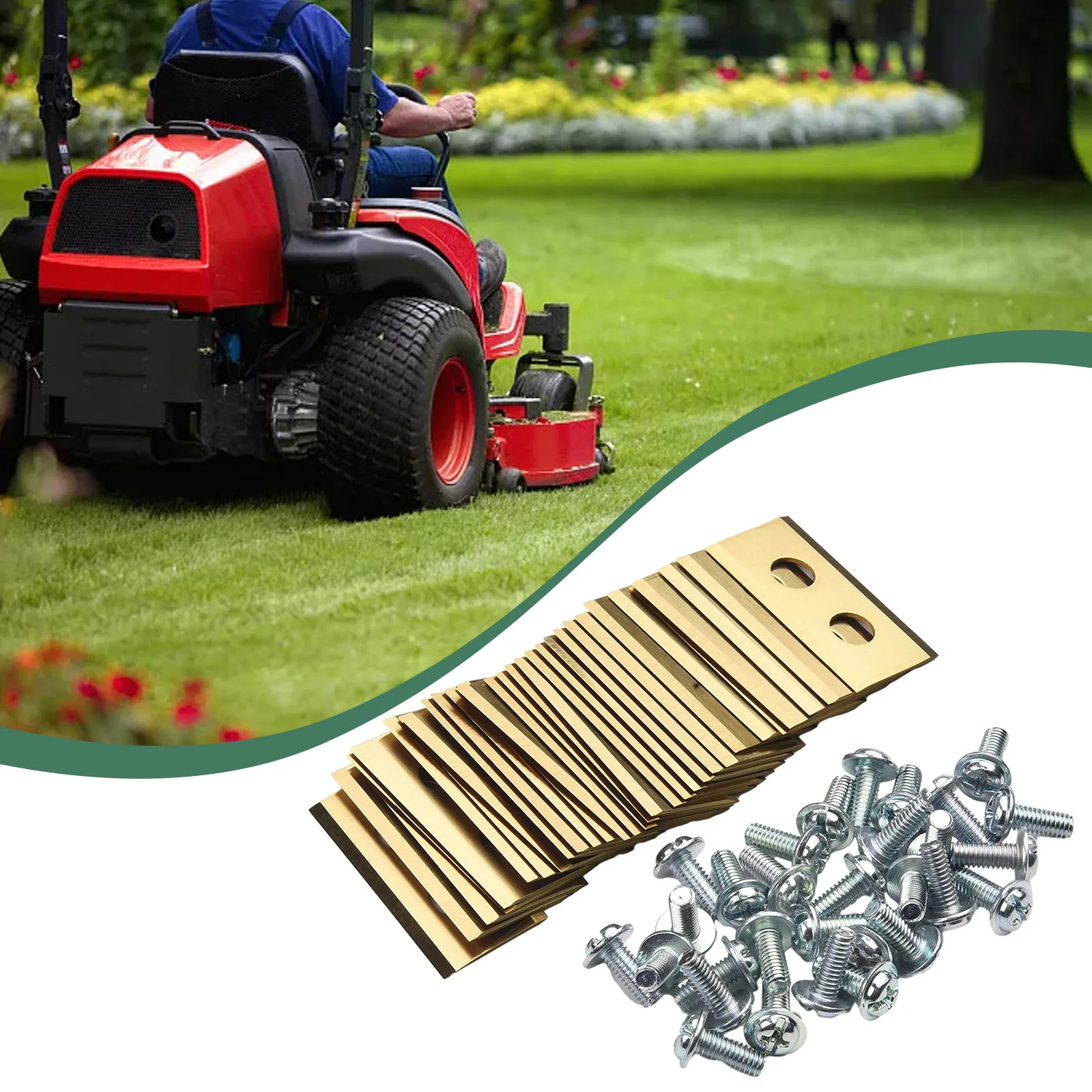 Titanium Coating Garden Outdoor Living Blade Weather Resistant Stainless Steel Long Service Life Safety Sliver