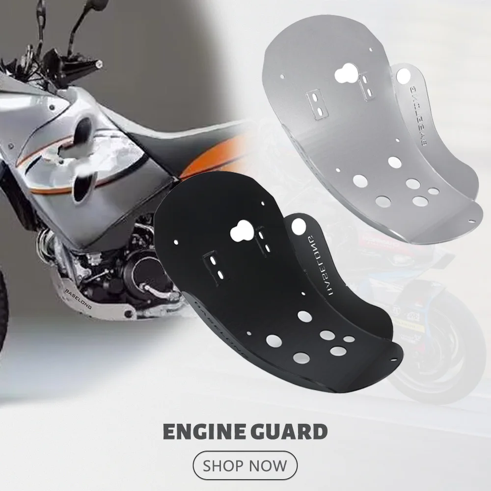 

For KTM 400 / 620 / 640 LC4 ADVENTURE 1997-2003 2004 2005 2006 2007 1998 Motorcycle Engine Guard Skid Plate Cover Protector