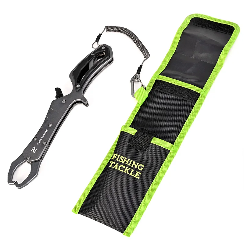 Gun type fish controller Lua pliers Multi-functional alloy clamp Lua take hooks lock fish control pliers fishing supplies