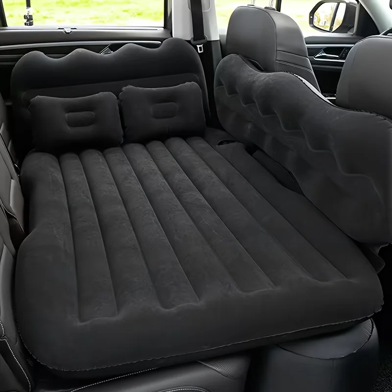 

Car Bed - Portable And Comfortable Car Bed, Car Additions, Skin-Friendly Plush Folding Design, Suitable for Camping, Beach Travel, Outdoor Picnic, Road Travel, Pool Air Cushion Bed, Party Air Cushion Bed, Including Storage Bag And Repair Kit