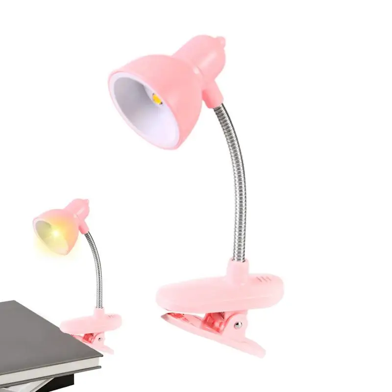 Desk Lamp Reading Lamp With Clamp Dorm Lantern Clip On Eye Caring Lamp Eye Care Rechargeable Study Lamp For Home Studio Desk