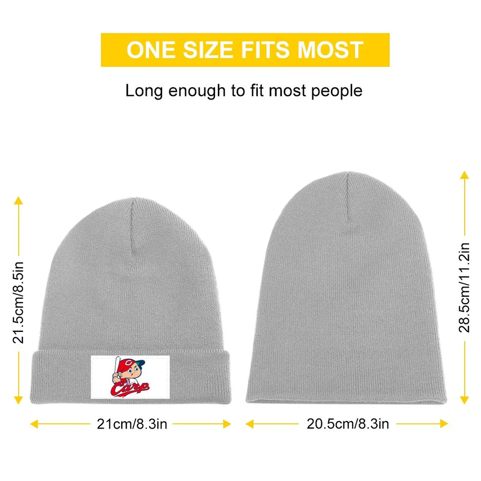 Hiroshima Toyo Carp 2 Knitted Hat Military Tactical Caps Visor Military Cap Man Women's Beach Hat Men's