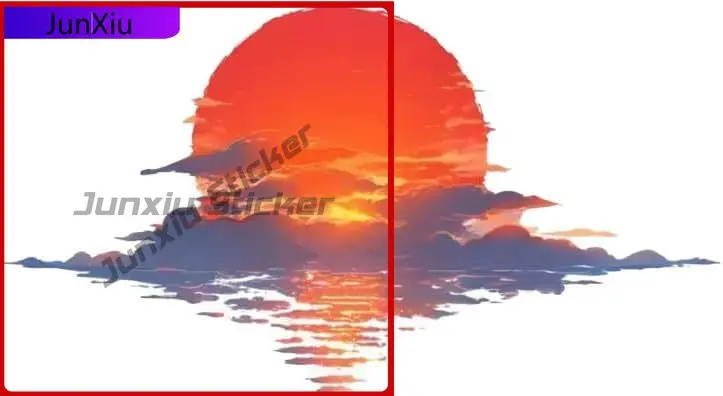 

Decorative Sunrise Ocean Sunset Vintage Car Walls Boat Boat Waterproof Vinyl Camper Van Gift Cute Aesthetic Cool Unique Cool