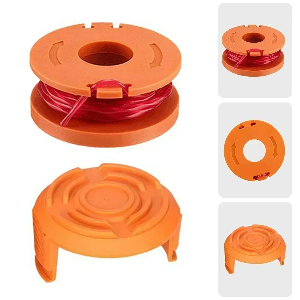 

1 комплект, сменная катушка и крышка для WORX WG150E WG151E WG154E WA0010 WA6531 WG160, триммер для травы, аксессуары для садового электроинструмента