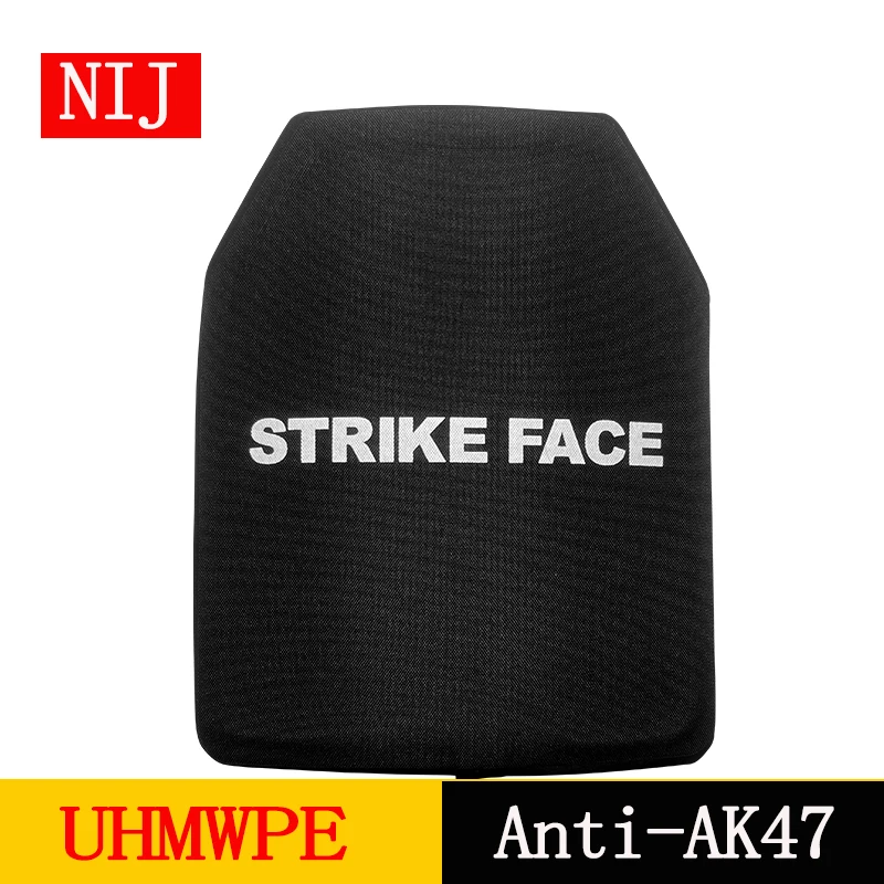 

Пуленепробиваемая вставная пластина Пуленепробиваемая стальная пластина Al2O3 + PE Баллистическая защита груди 300*250*23 мм Защитная стальная пластина