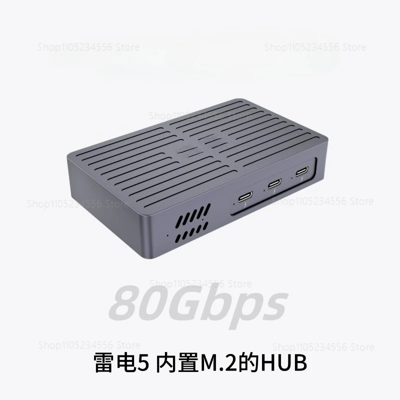

Thunderbolt 5 Apple M4 Pro Max Computer SSD External Solid State Drive Enclosure Hub Dock Thunderbolt 5 Hard Drive Enclosure