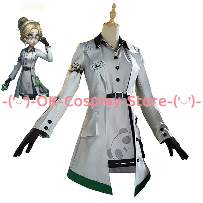 

Game Identity V Doctor Emily Dyer Cosplay Costume Fancy Party Suit Coat Dress Halloween Uniforms Anime Clothing Custom Made