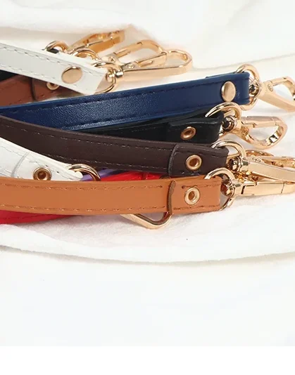 

28Cm Pu Leather Handbag Handle For Women Short Bag Strap Replaceable Shoulder Strap Bag Belt Handle Fashion Bag Accessories