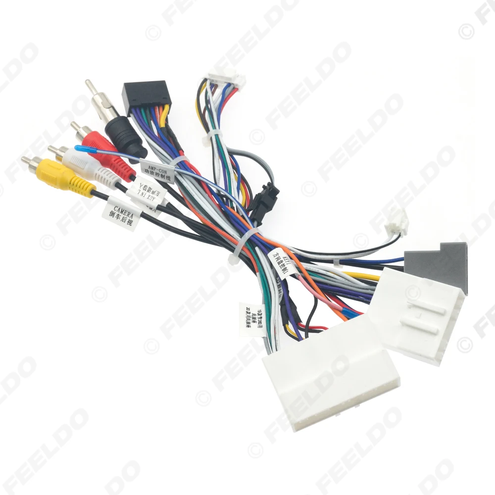Car 16PIN Stereo Power Wiring Harness Cable For Nissan Altima/Teana(19-20)/Sylphy(2020)