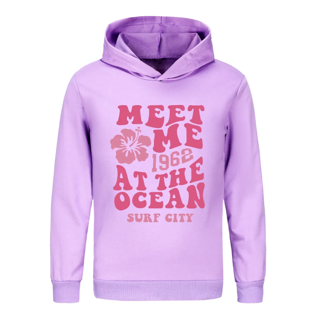 Sudaderas con capucha con estampado de meet me para niños, camisetas de manga larga con dibujos animados para niños, Tops para niñas, ropa para niños 3770