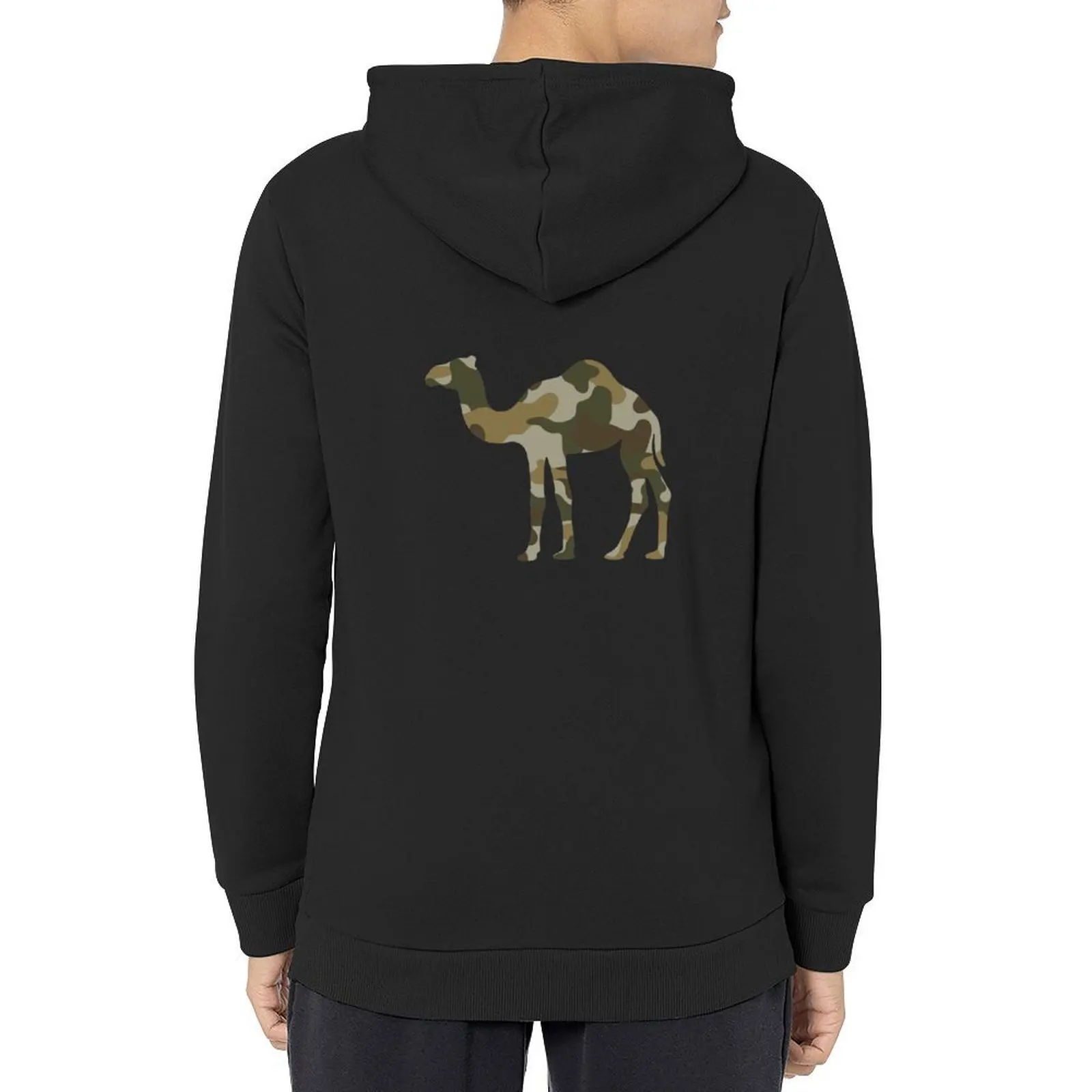 

Camo Camel Hoodie autumn men's autumn clothes hooded shirt aesthetic clothing man hoodie