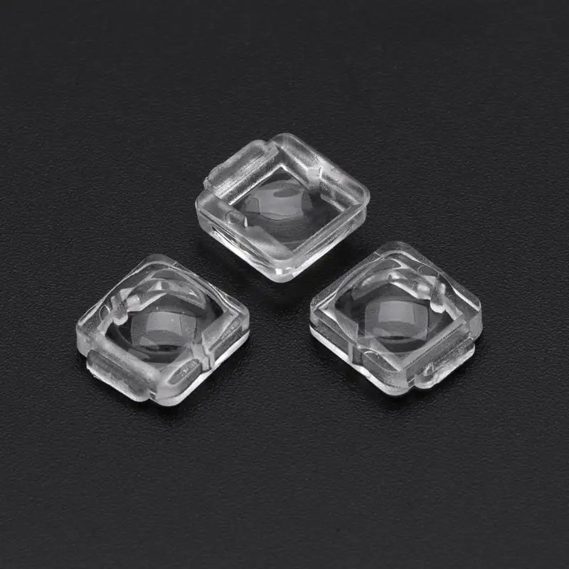 100PCS High quality Lens for 5050 LED WS2812 APA102 WS2811 SK6812 30 60 140 Degree Lens