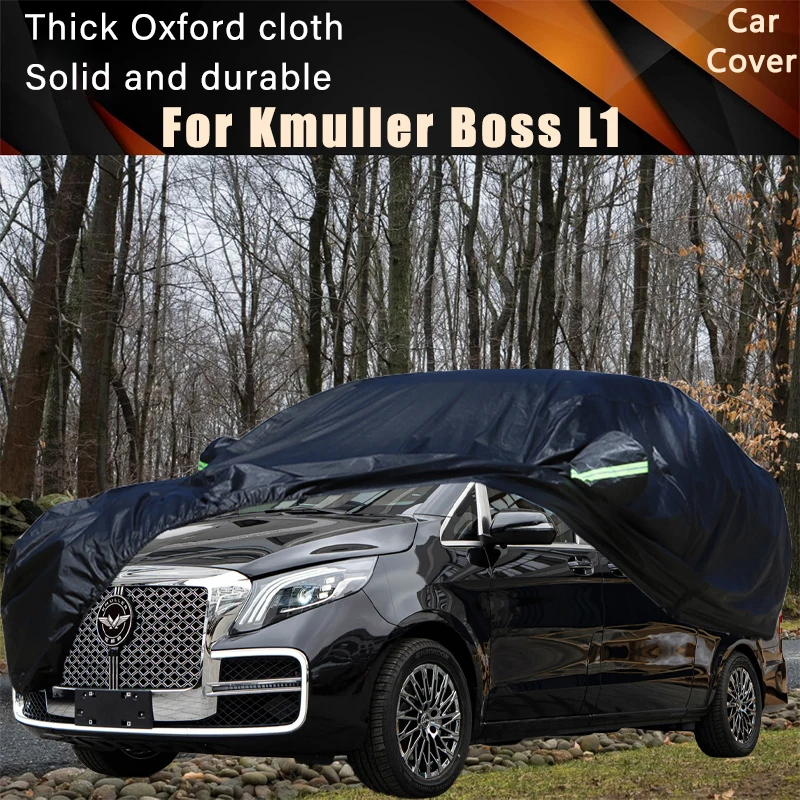 

For Kmuller Boss L1 Car Full Outer Covers Outdoor Waterproof Dustproof Sun Rain Snow Protection Exterior Car Accessories