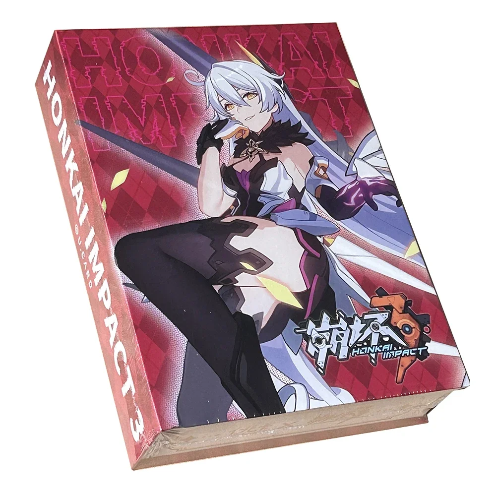 

Game Honkai Impact 3 Collection Card Anime Kiana Raiden Me Yae Sakura SP Pure Silver Gold Enamel Card Laser Ticket Card Kid Toys