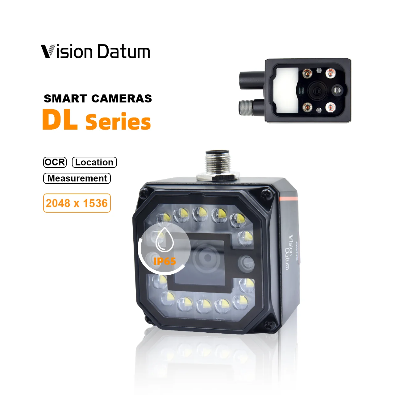 

Deep Learning 2048x1536 40fps 1/1.8‘’ Global Hikrobot Insight SC6000 OCR Smart Camera for MachineVision Logistics PCB inspection