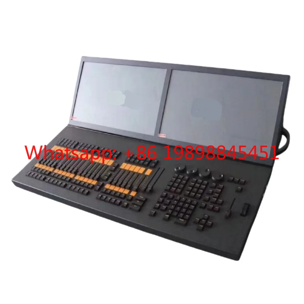 Flight Case Packed Black Horse MA2 DMX512 Controller, I7 CPU 8GB Stage Light Console