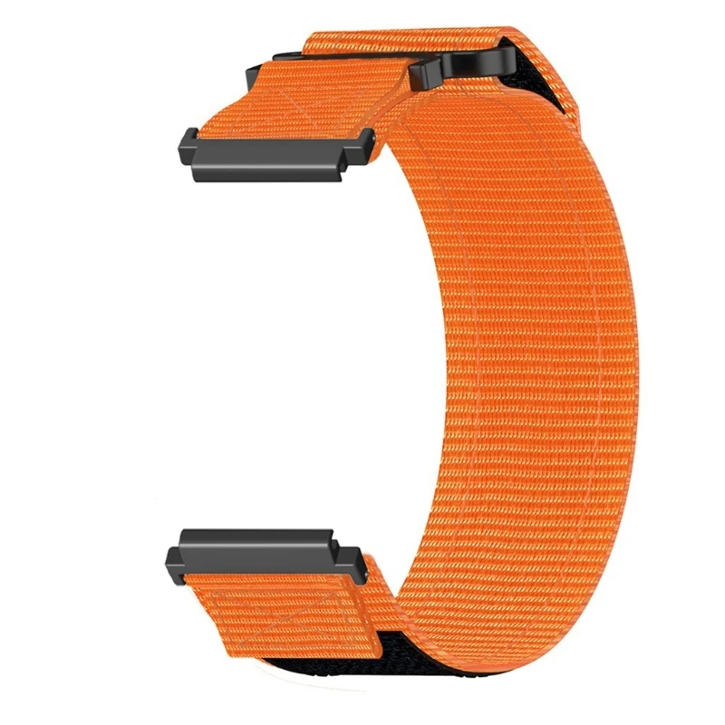 Correias relógio lona nylon ajustáveis, pulseira esportiva para smartwatches 18 mm 20 mm