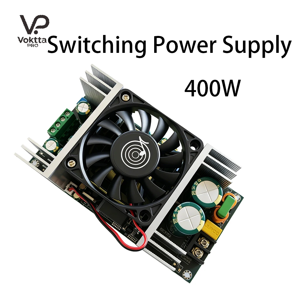 400W LLC Switching Power Supply AC 220V to DC 24V High Dynamic Response Silent Design for 17A  Amplifier Dedicated Power Supply