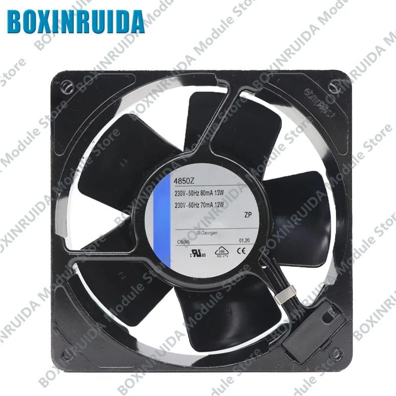 Brand new original 4850N compact sawdust spray booth exhaust emission axial fan