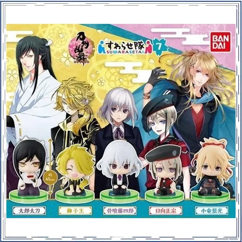 

BANDAI The Sword Dance GASHAPON Christmas Gifts or Collection Original Anime Action Figure Model Toys in Shelf