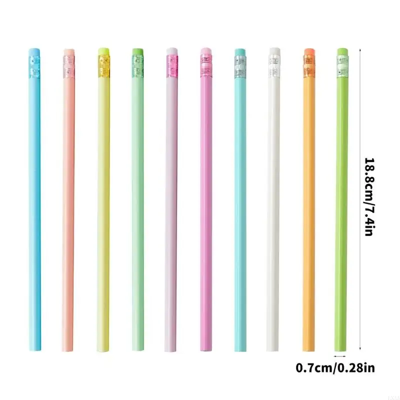 LXAA 30 PCS مثلث أقلام الرصاص كتابة أقلام الرصاص أقلام الرصاص برصاصات الرصاص اللوازم المدرسية للطلاب المعلمين