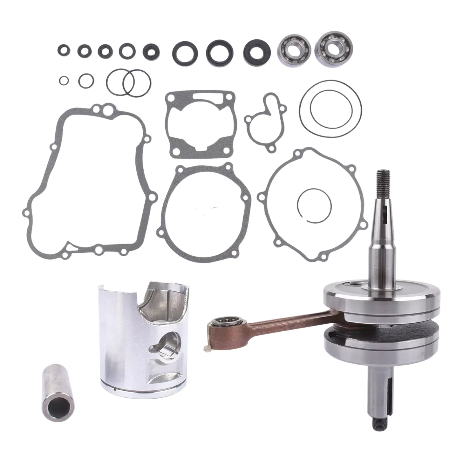 VEHICULOS 1 مجموعة جوانات العمود المرفقي الأختام أسفل نهاية إعادة بناء عدة ل 2002-2014 ياماها YZ85 رقم الجزء CBK0076 805M04750 646M04700