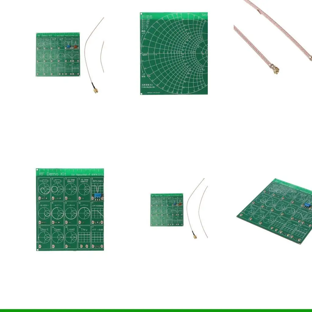 demostración RF U55C para Nanovna VNA RF Test Board Vector Test Filter/Attenuator