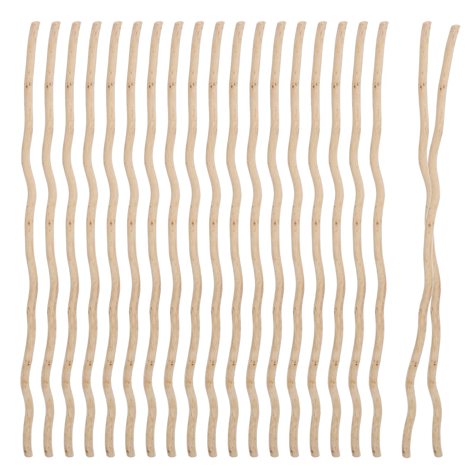 

50pcs Natural Curved Dragon Willow Diffuser Sticks 25cm Beige Essential Oil Room Fragrance Decor Home Office Wedding