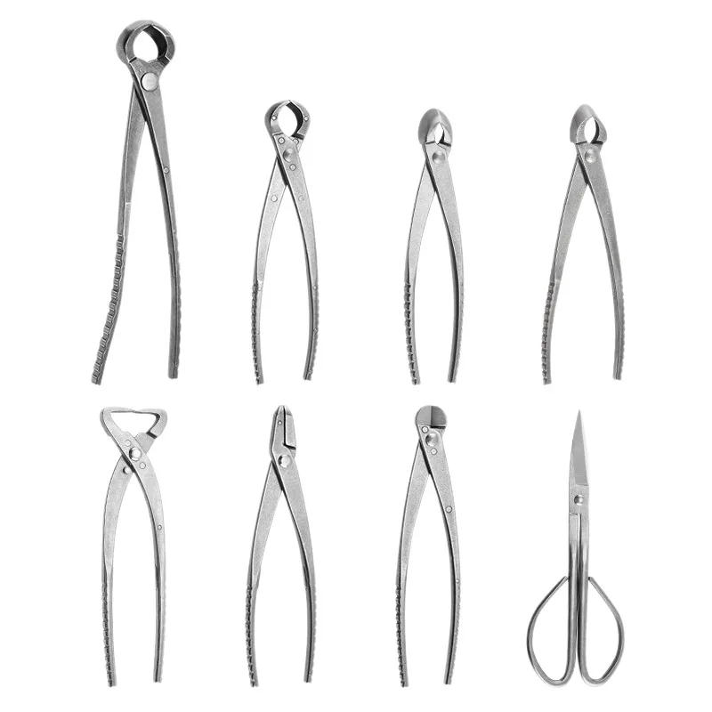 Professional Bonsai Modeling Tool Set Spherical Knob Cutter Bud Trimming Branch Pruning Shears