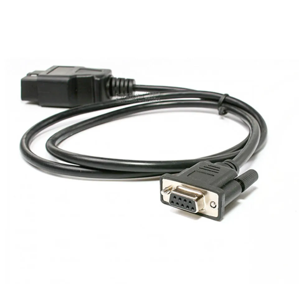 OBD2 16Pin Male Extension Cable Convert DB9 PIN New Car OBD 16Pin To DB 9PIN Serial RS232 Connector OBDII 16 Pin To DB9 Female