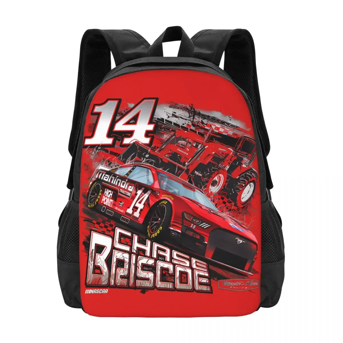 Chase Briscoe 14 Travel Laptop Backpack, Business College School Computer Bag Gift for Men & Women