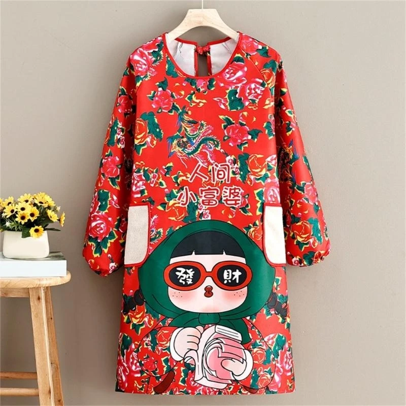 防水エプロンシェフエプロンウェイトレスエプロンキッチンクッキングエプロンワークウェア