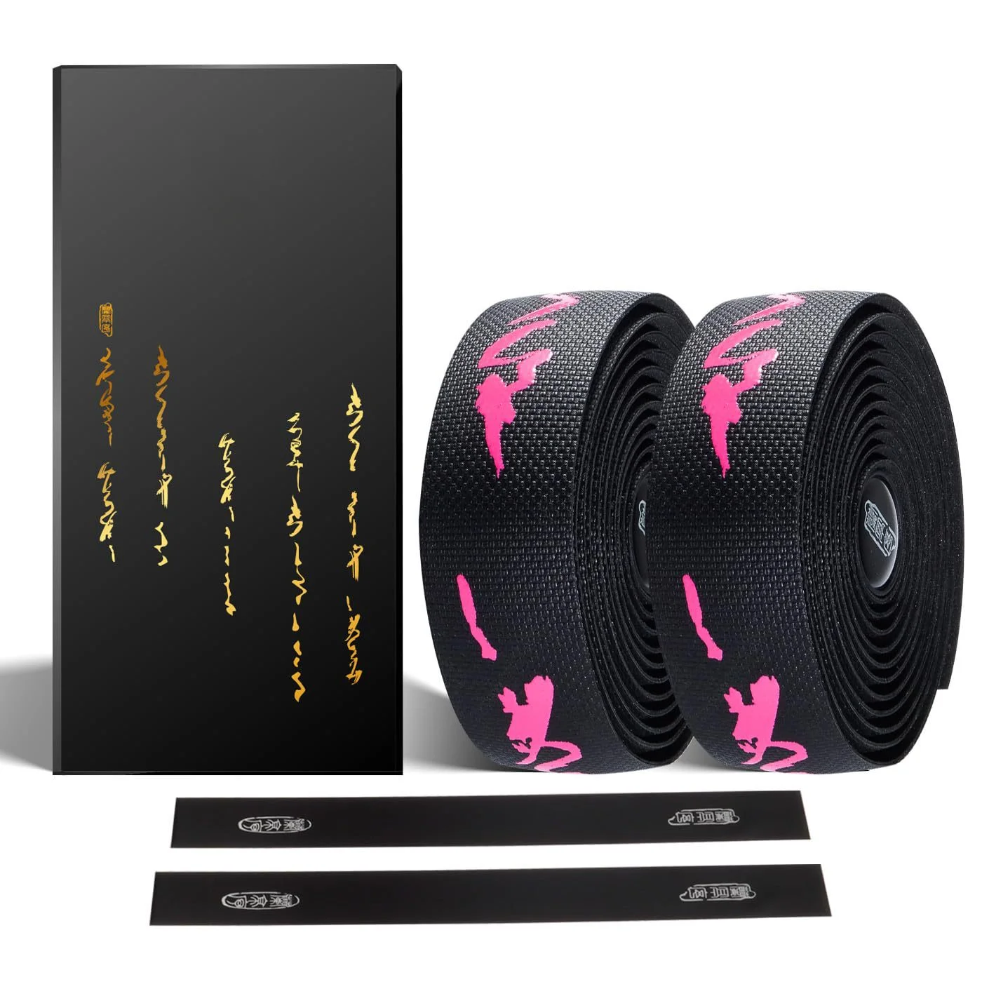 Bike Grip Tape Anti Slip Shock-Absorbing Calligraphy Tape Handlebar Tapes Cycling Handle Bar Belt Tape Bike Cycling Accessories