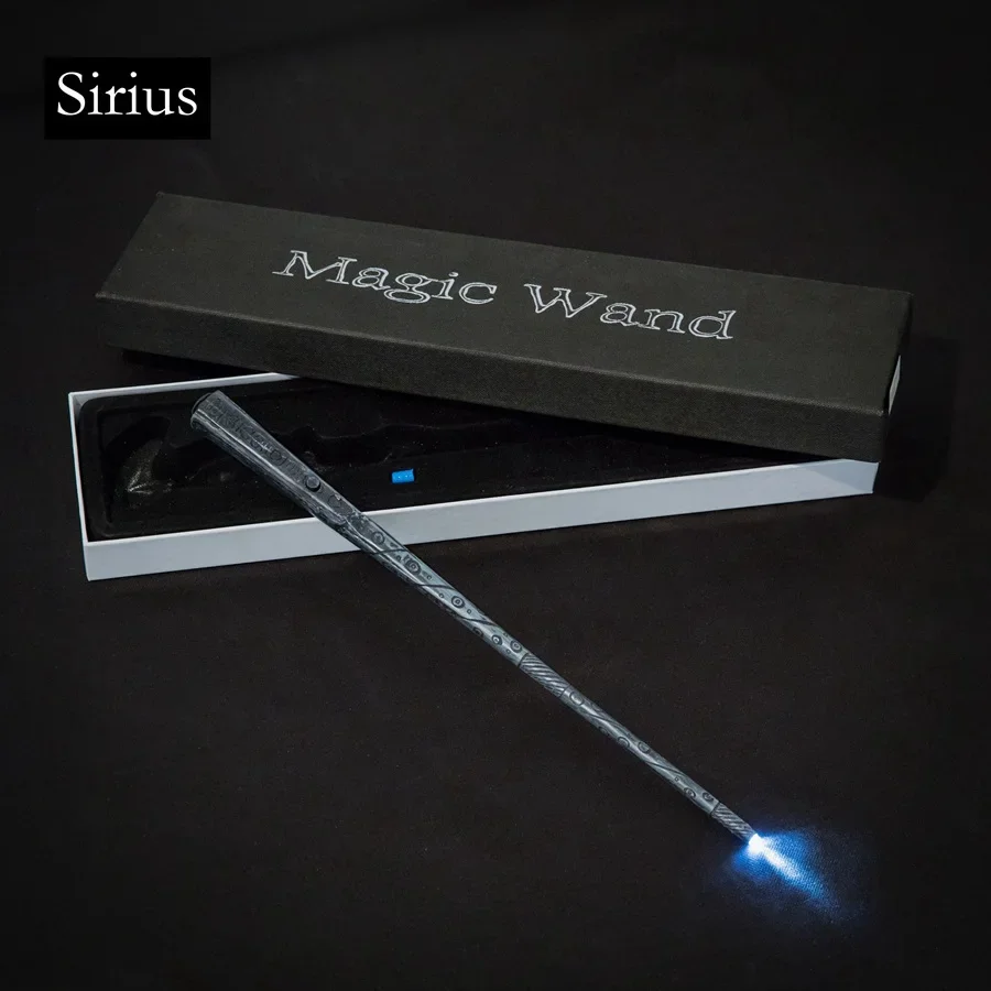 36CM Harries Peripheral  LED Light Magic Wand Sirius Hermione Dumbledore Snape Luna Light Magic Wand Cos Props Kids Gift