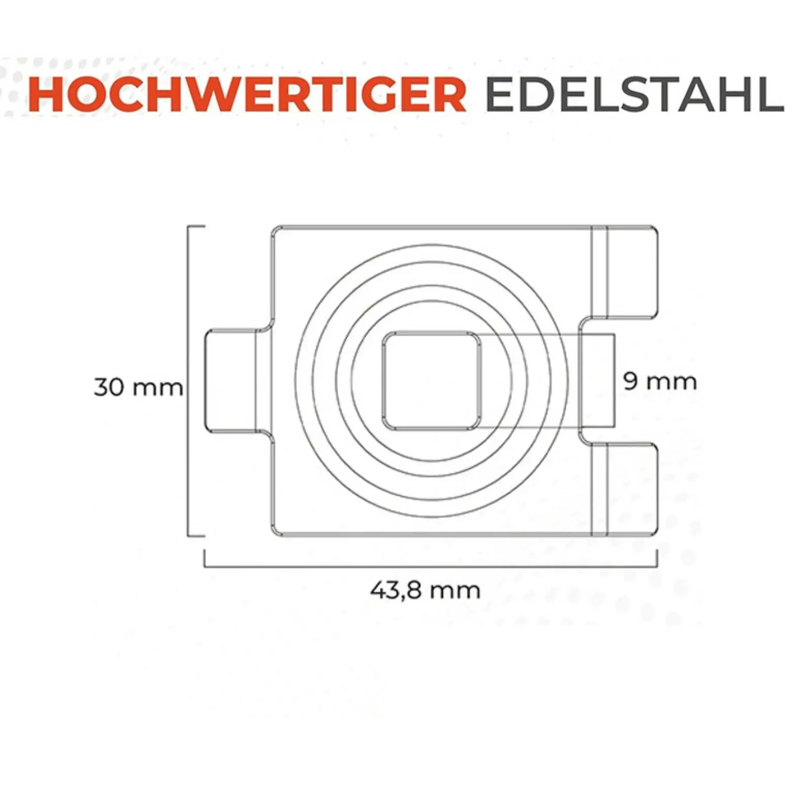 10 Pieces Mesh Fence Connector for Connection Corner Connector Rustproof